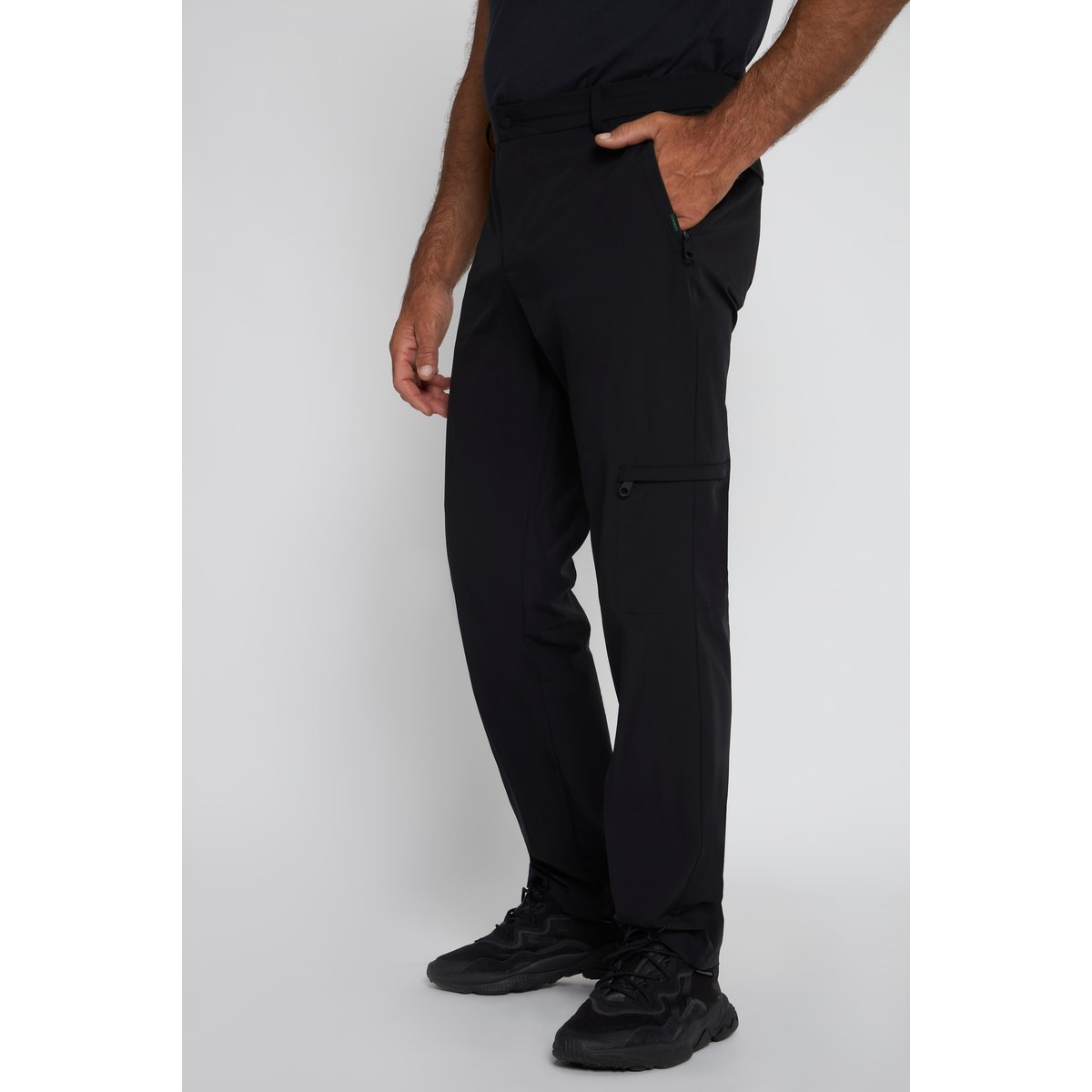 Pantalon de trekking Outdoor. Technologies noir, JP1880