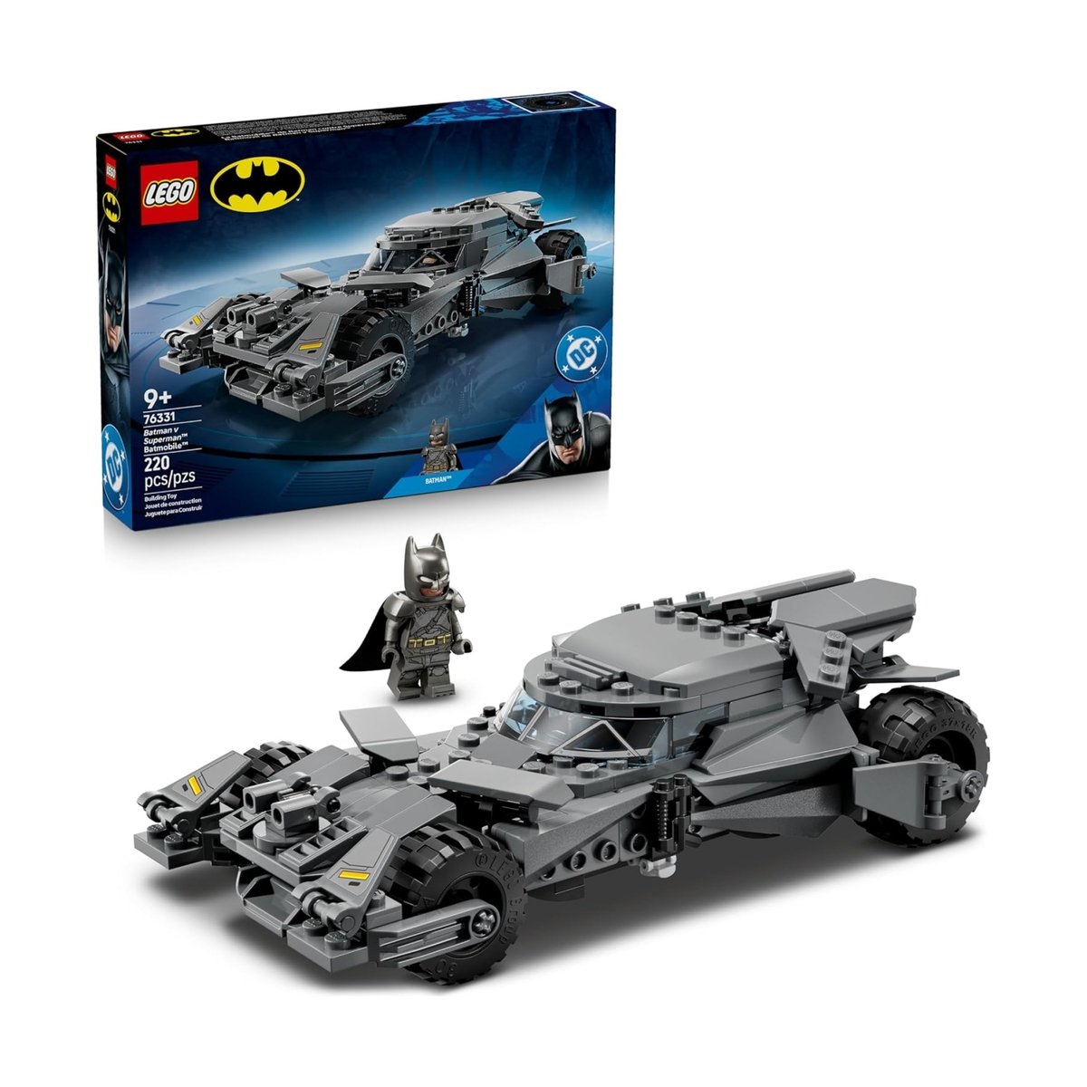 Batman La Batmobile™ de Batman v Superman™ gris, LEGO