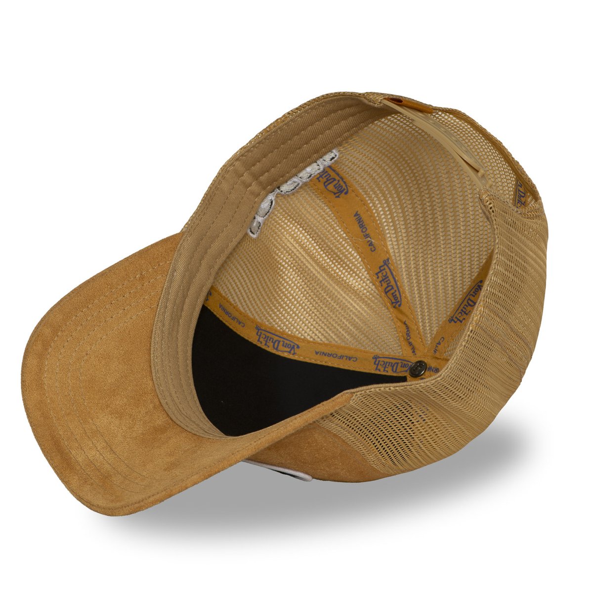 Casquette Trucker FUR moutarde/violet/blanc, VON DUTCH