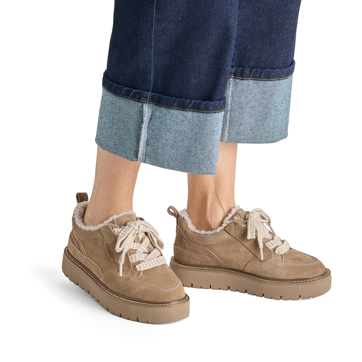 Basket coupe ample marron camel, TAMARIS