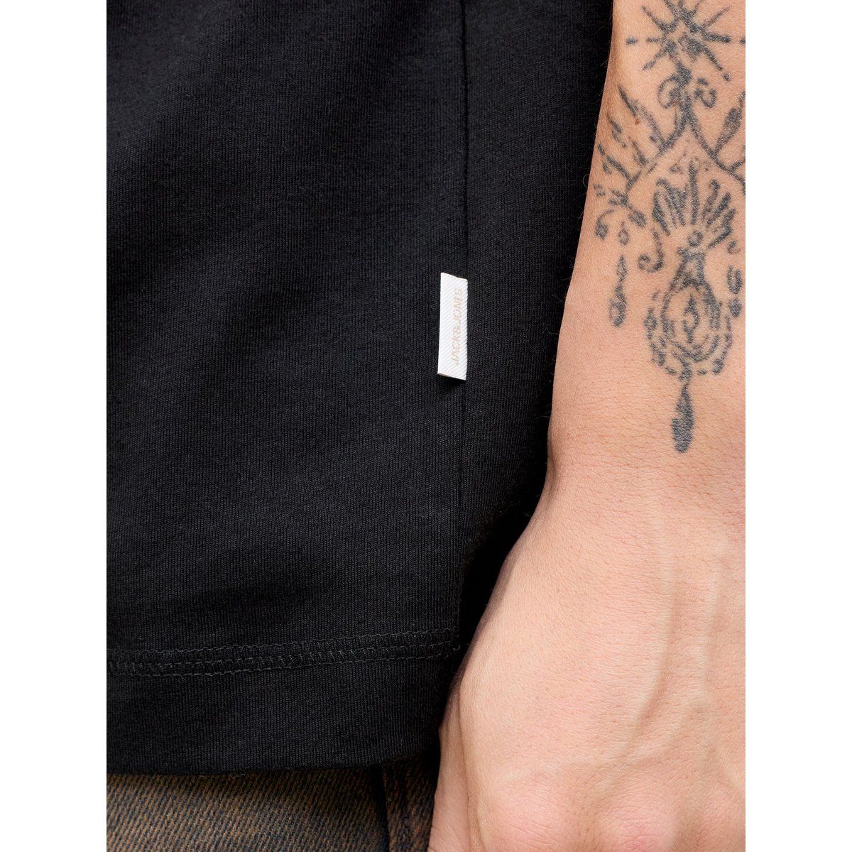 T-Shirt black 1, JACK & JONES