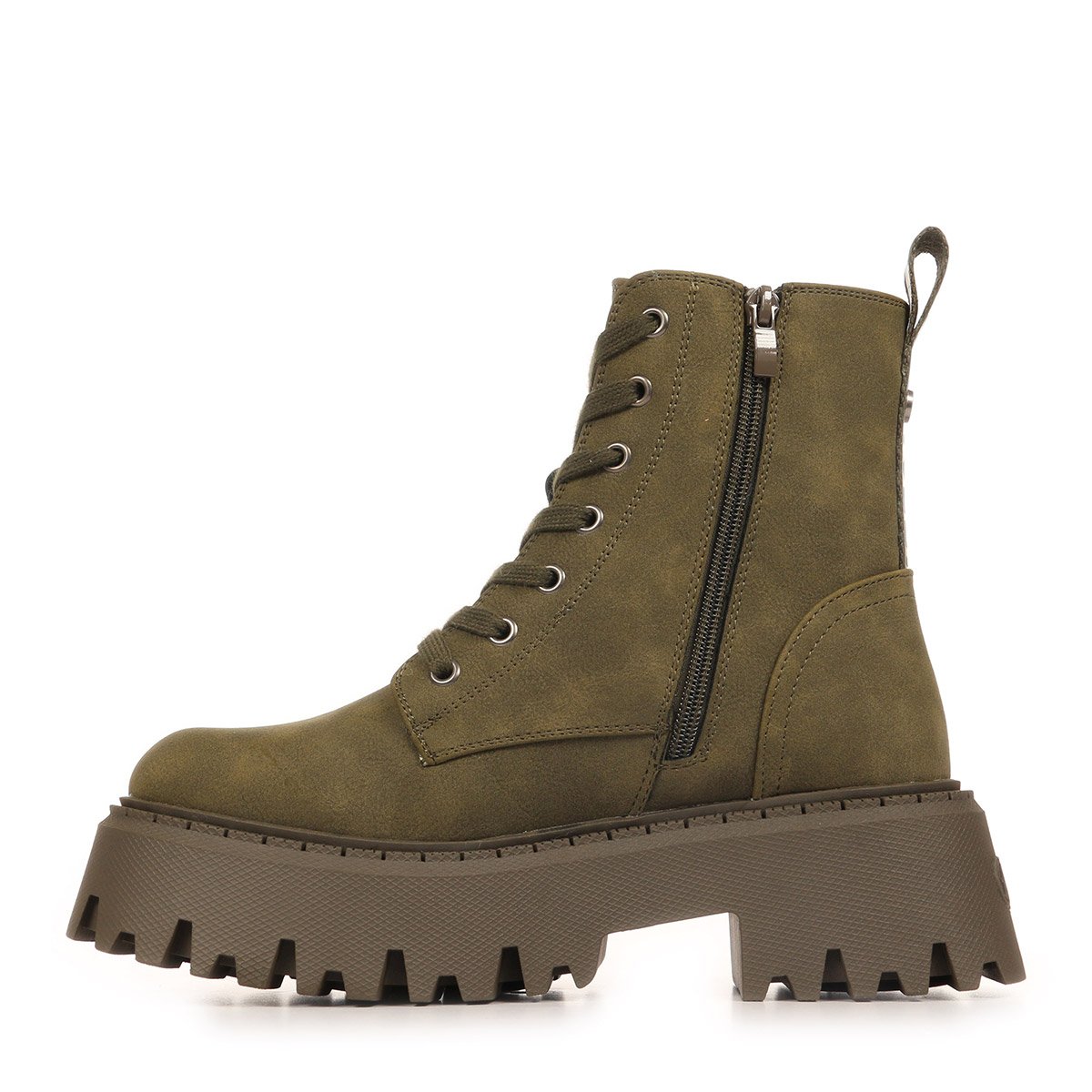 Bottes ASPEN LACE UP MID WARM khaki, BUFFALO