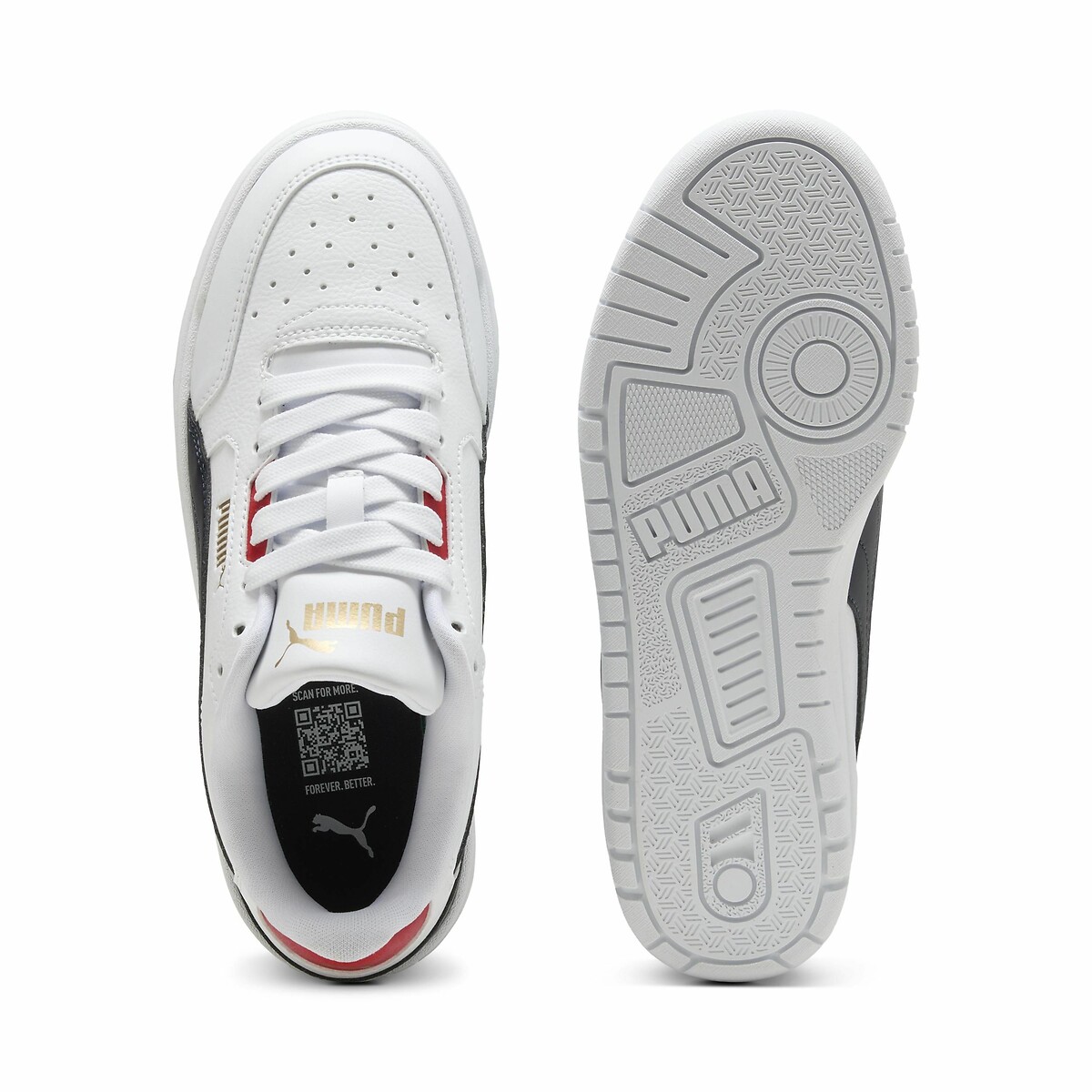 Baskets Shuffle Downtown Lo blanc/bleu marine/rouge, PUMA
