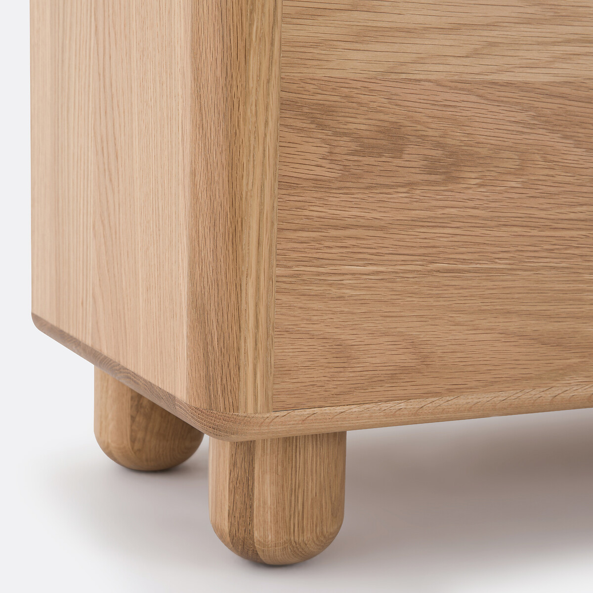 Banc/coffre de rangement chêne et plaqué, Piero naturel, LA REDOUTE INTERIEURS