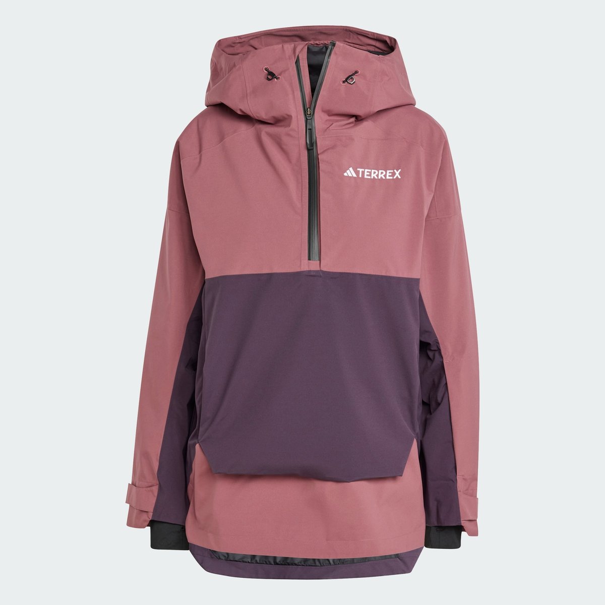 Anorak Terrex Xperior 2L Lined RAIN.RDY burgundy / aurora black, adidas Performance