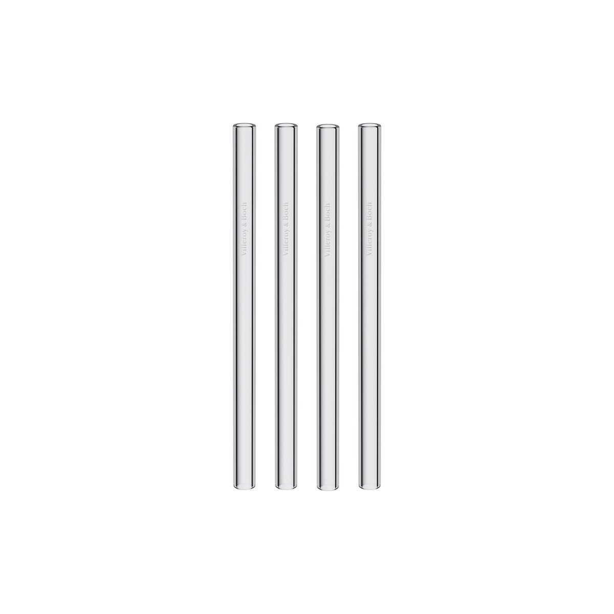 Paille En Verre Courte, Set 4 Pcs PURISMO transparent, VILLEROY & BOCH
