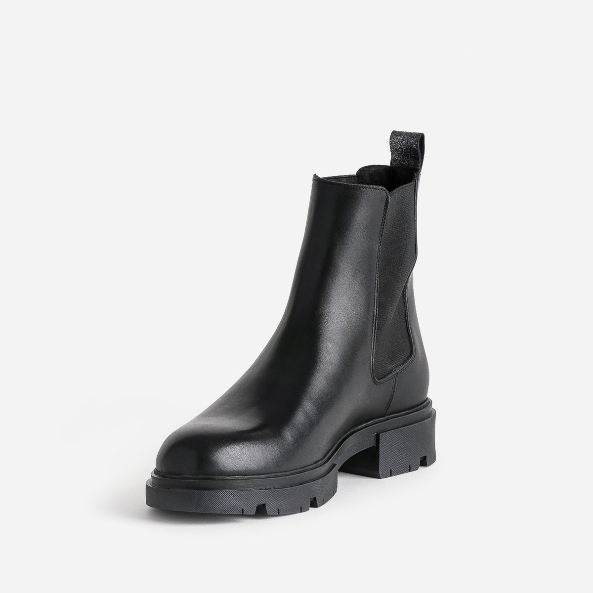 Boots en cuir ADELAIDA noir, ERAM