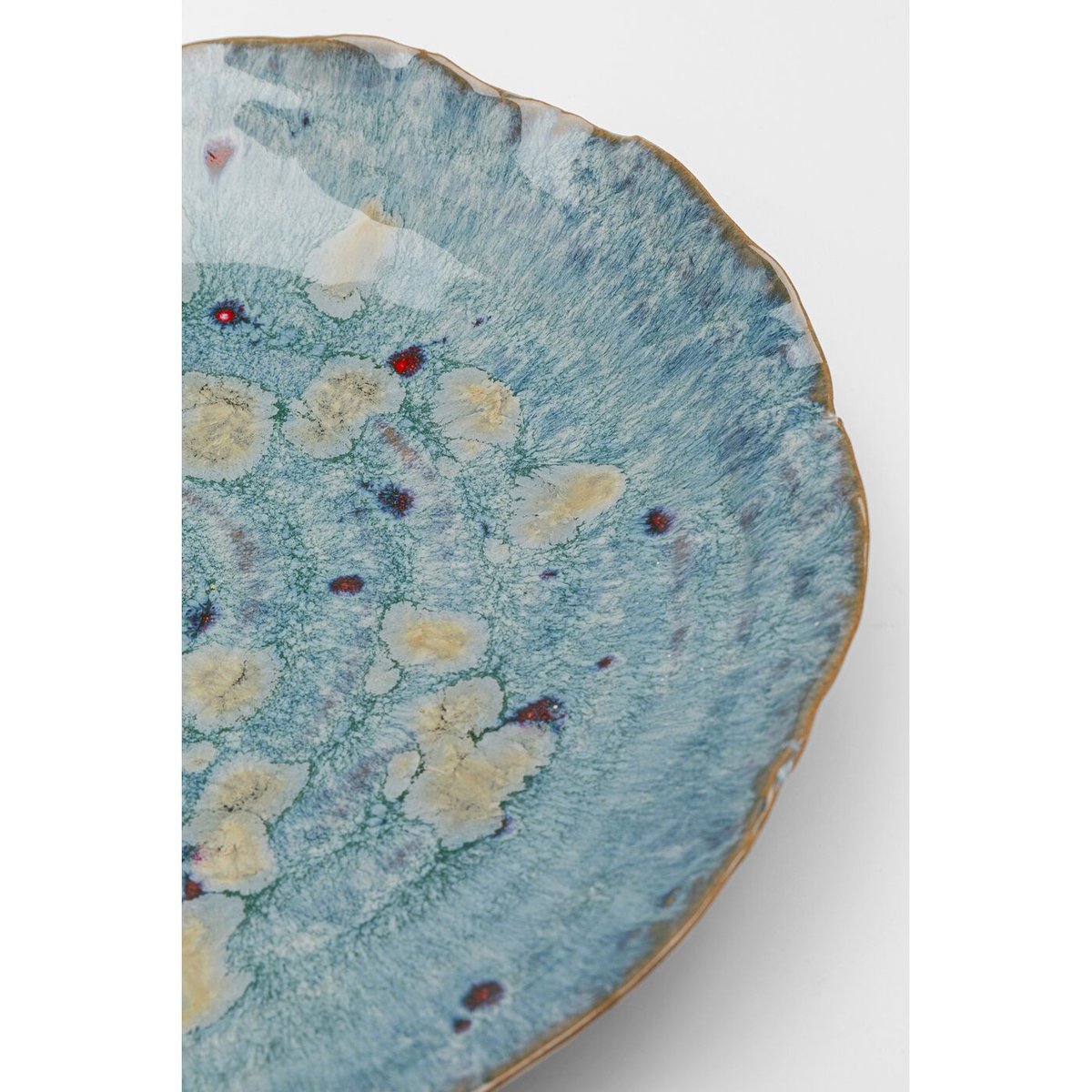 Assiette, MINA bleu, KARE DESIGN