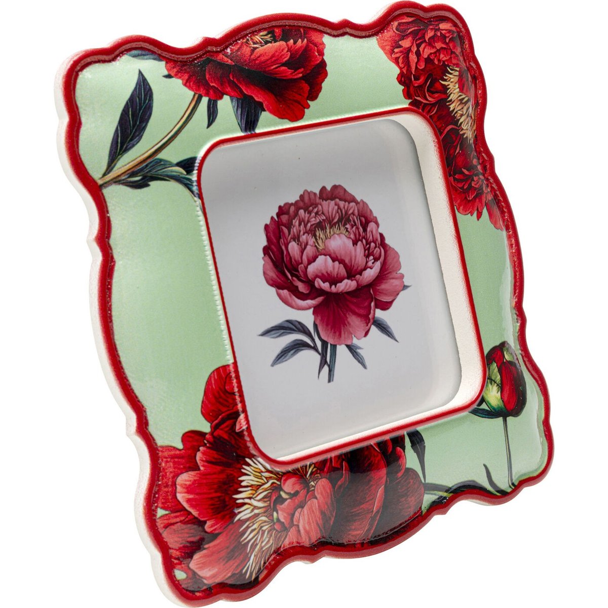 Cadre photo pivoines vert, KARE DESIGN