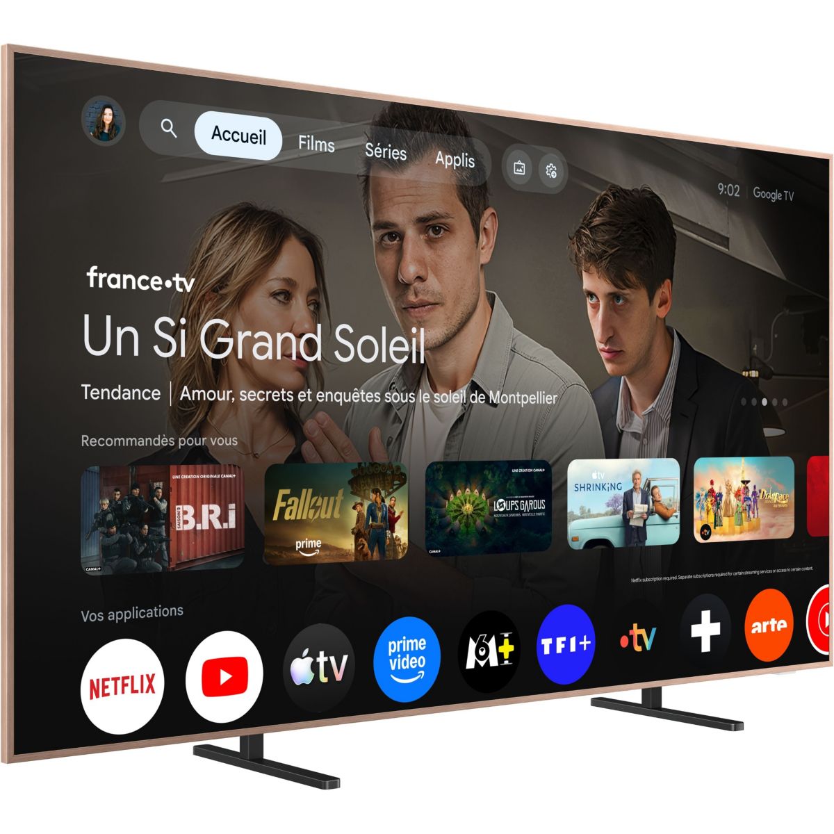 TV Mini LED 55A400 PRO (2026) 55" (140 cm) couleur unique, TCL