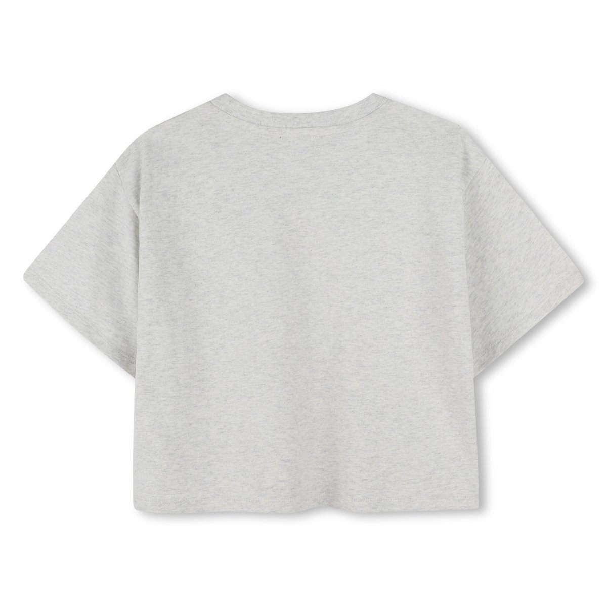 T-shirt ample gris clair chine, DKNY