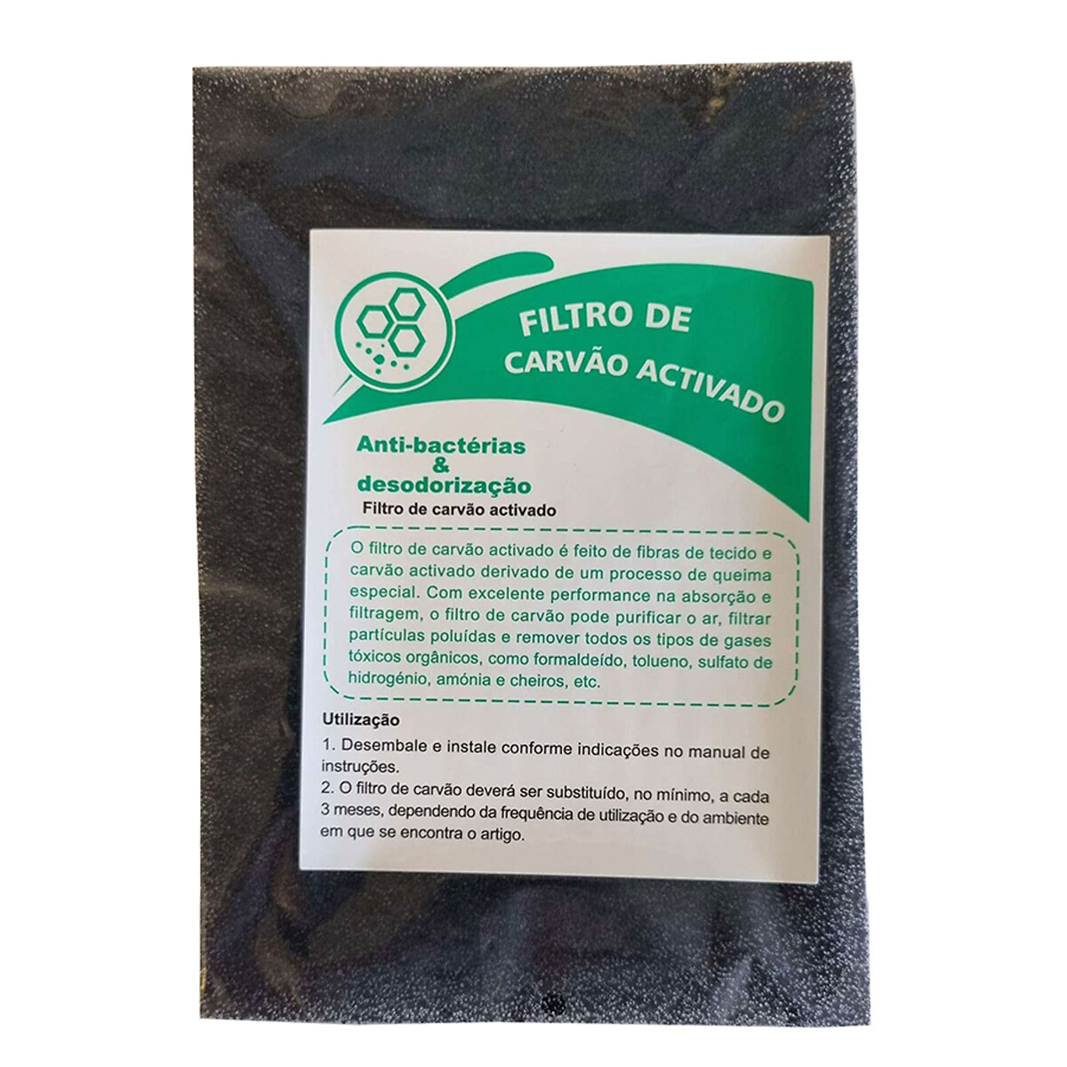 Filtro carvão ativado DH 5012/5512, MEI branco, MEI