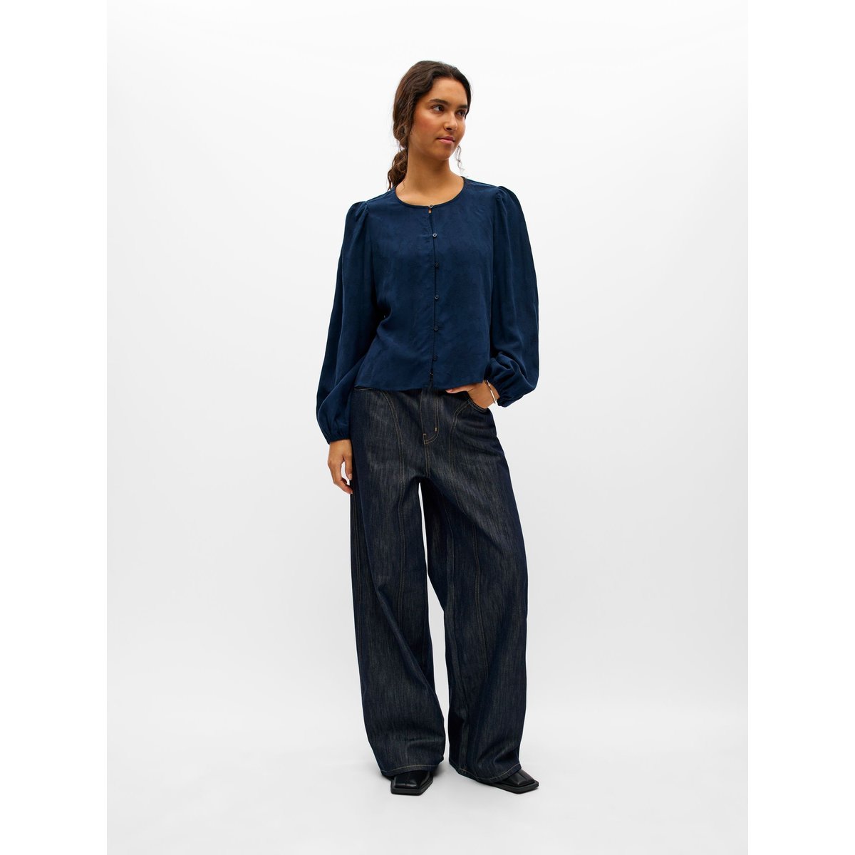 Blouse bleu - sky captain1, OBJECT
