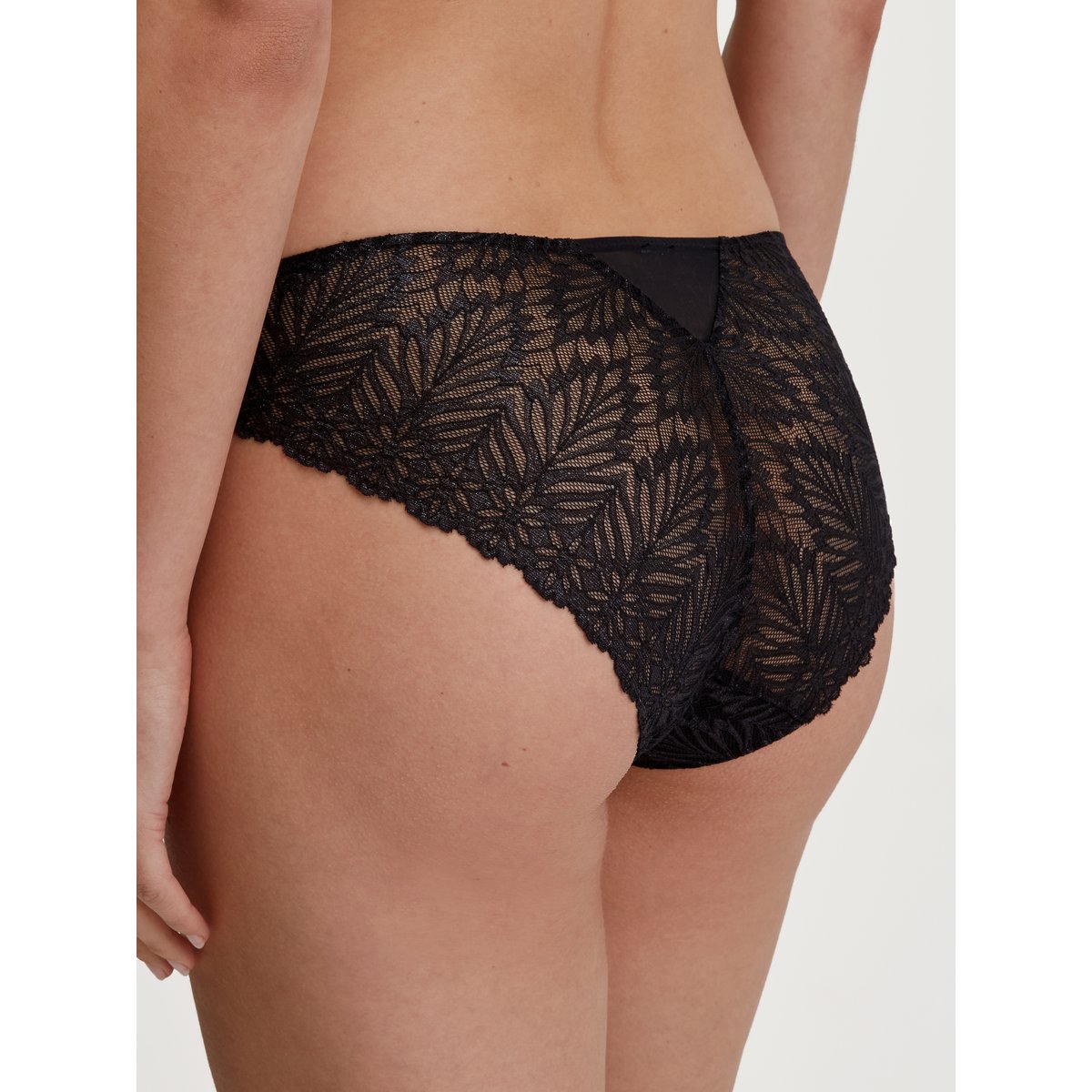 Slip Viscose SEDUCTION LACE noir, CALIDA