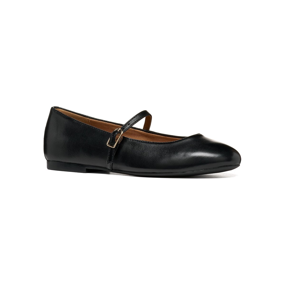 Ballerines babies en cuir, PALMARIA noir, GEOX