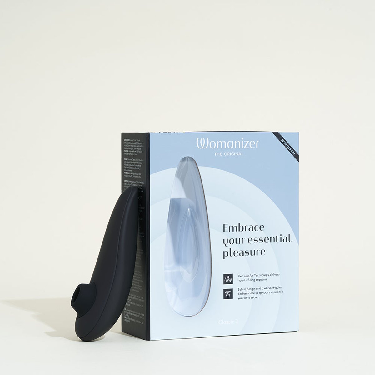 Stimulateur Clitoridien Classic 2 noir, WOMANIZER