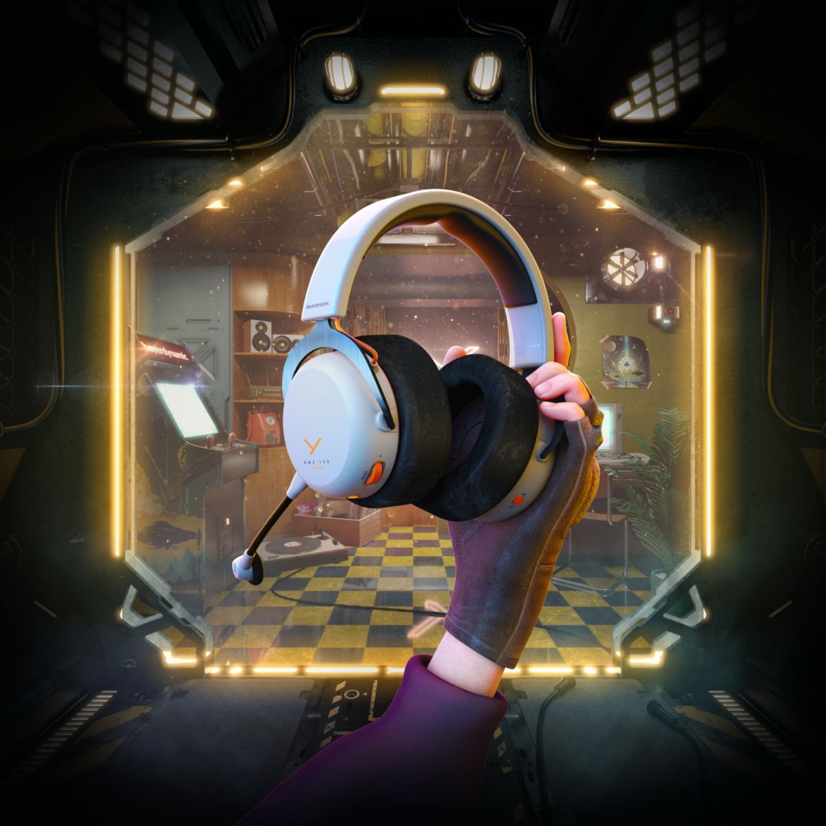 Casque gamer MMX 150WL BLANC couleur unique, BEYERDYNAMIC