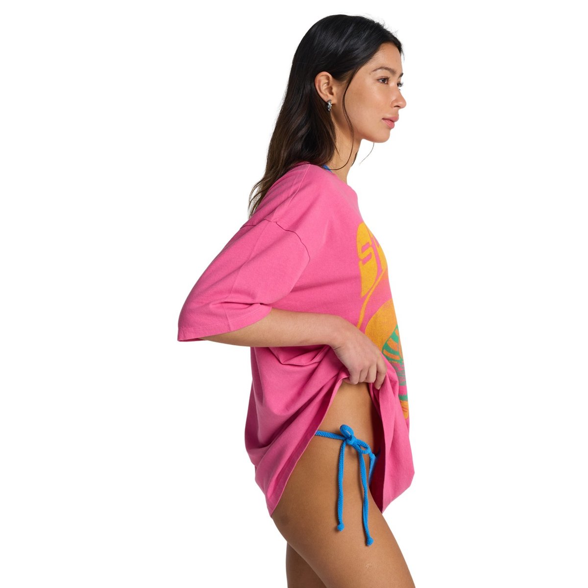 T shirt manches courtes SUNRISE TO SUNSET 2 rose guava, BILLABONG