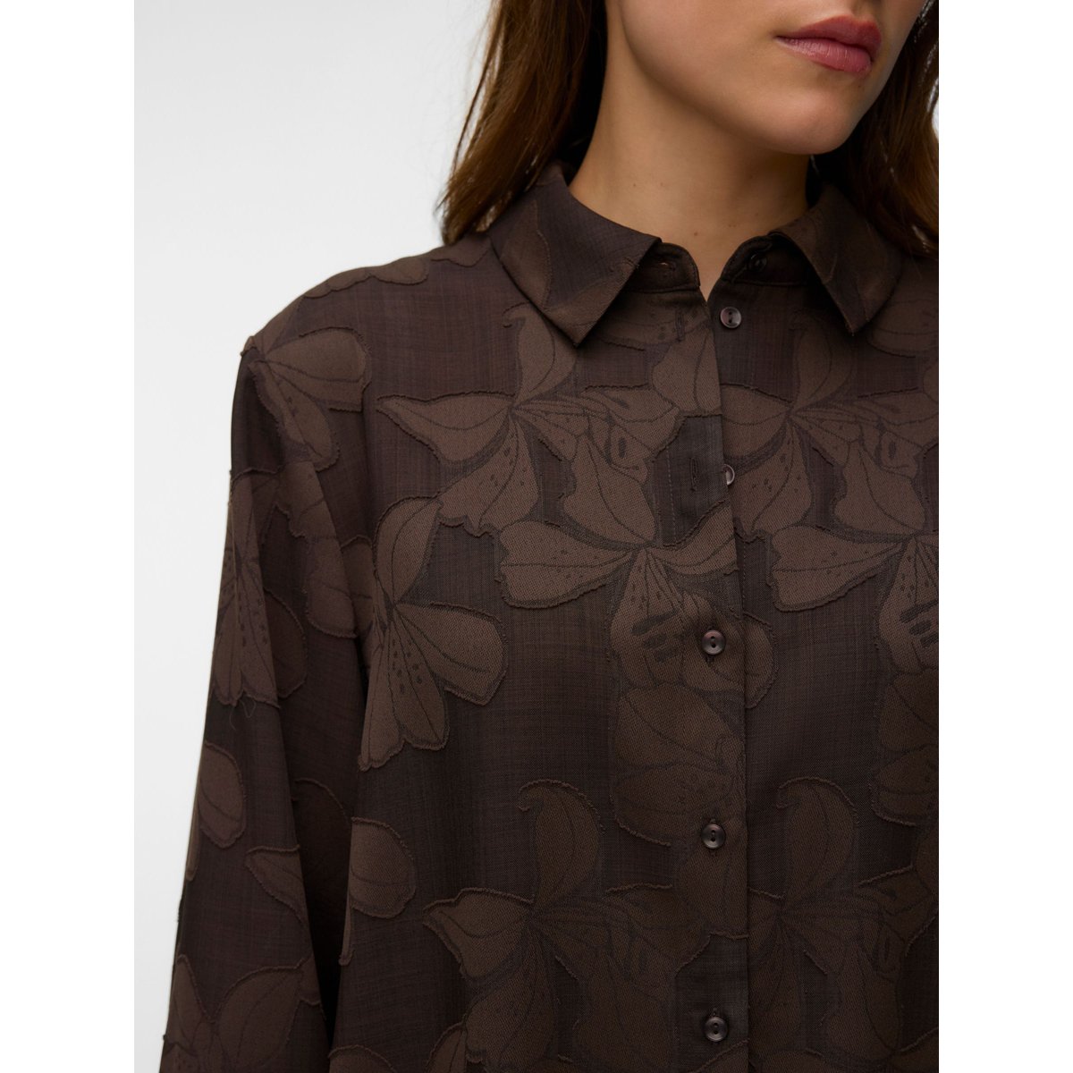 Chemise chocolate torte, VERO MODA