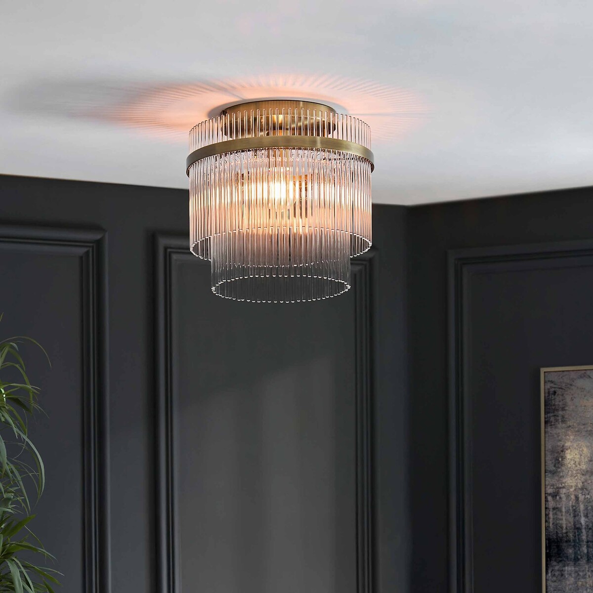Marni Ceiling Light aged brass, ÉDITÉ