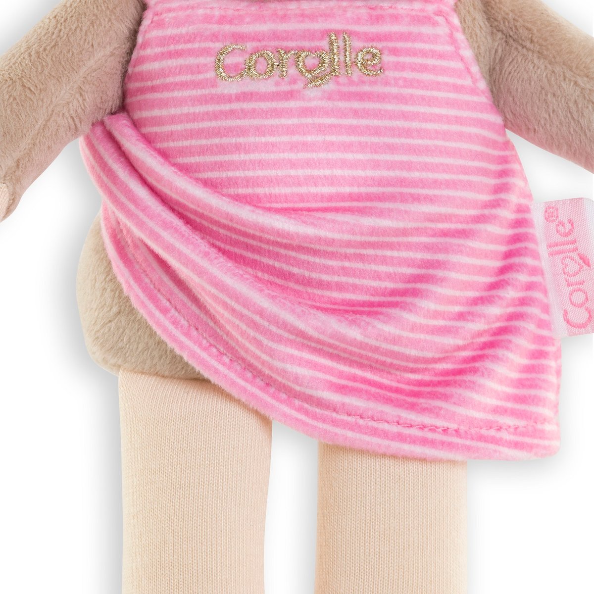 Doudou Miss Rayée Rêves d'Étoiles rose, COROLLE