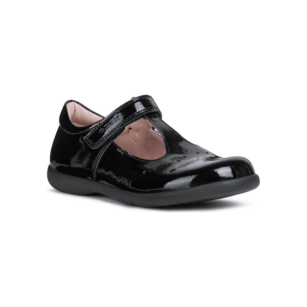Chaussures Pour Uniforme J NAIMARA noir, GEOX