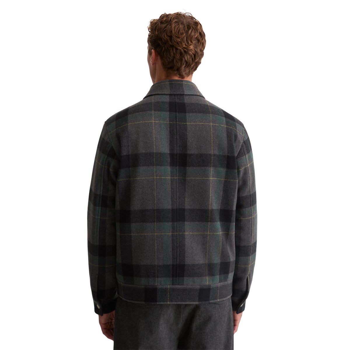Blouson en laine regular avec un léger rembourrage vert, MARC O'POLO