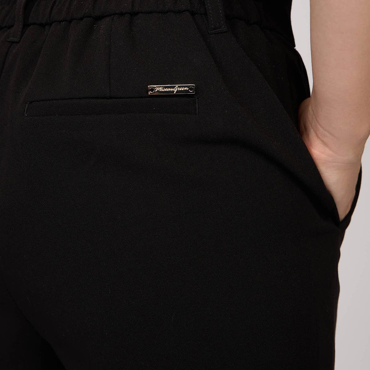 Pantalon Carrie noir, MISE AU GREEN
