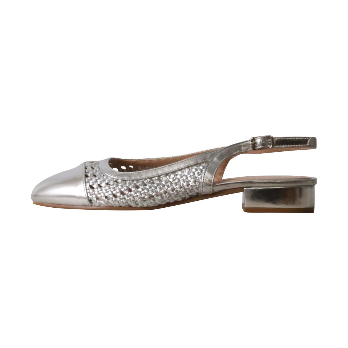 Escarpins à Brides argent/silver, ENZA NUCCI