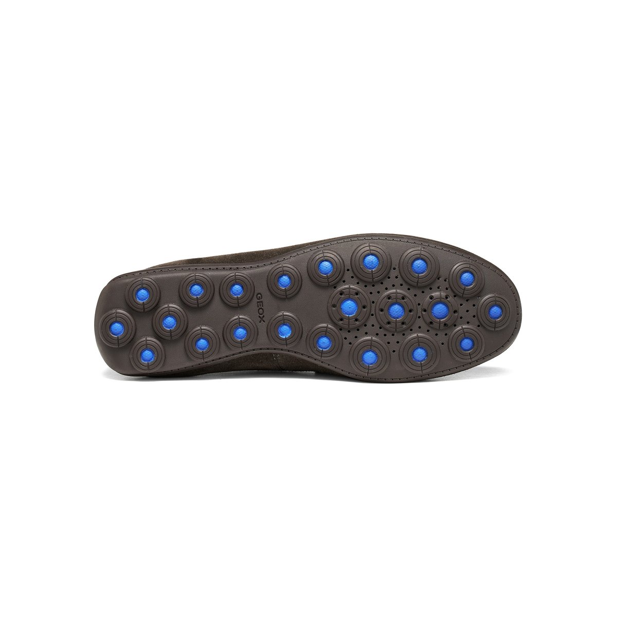 Mocassins U SPHERICA EC16 marron foncé, GEOX