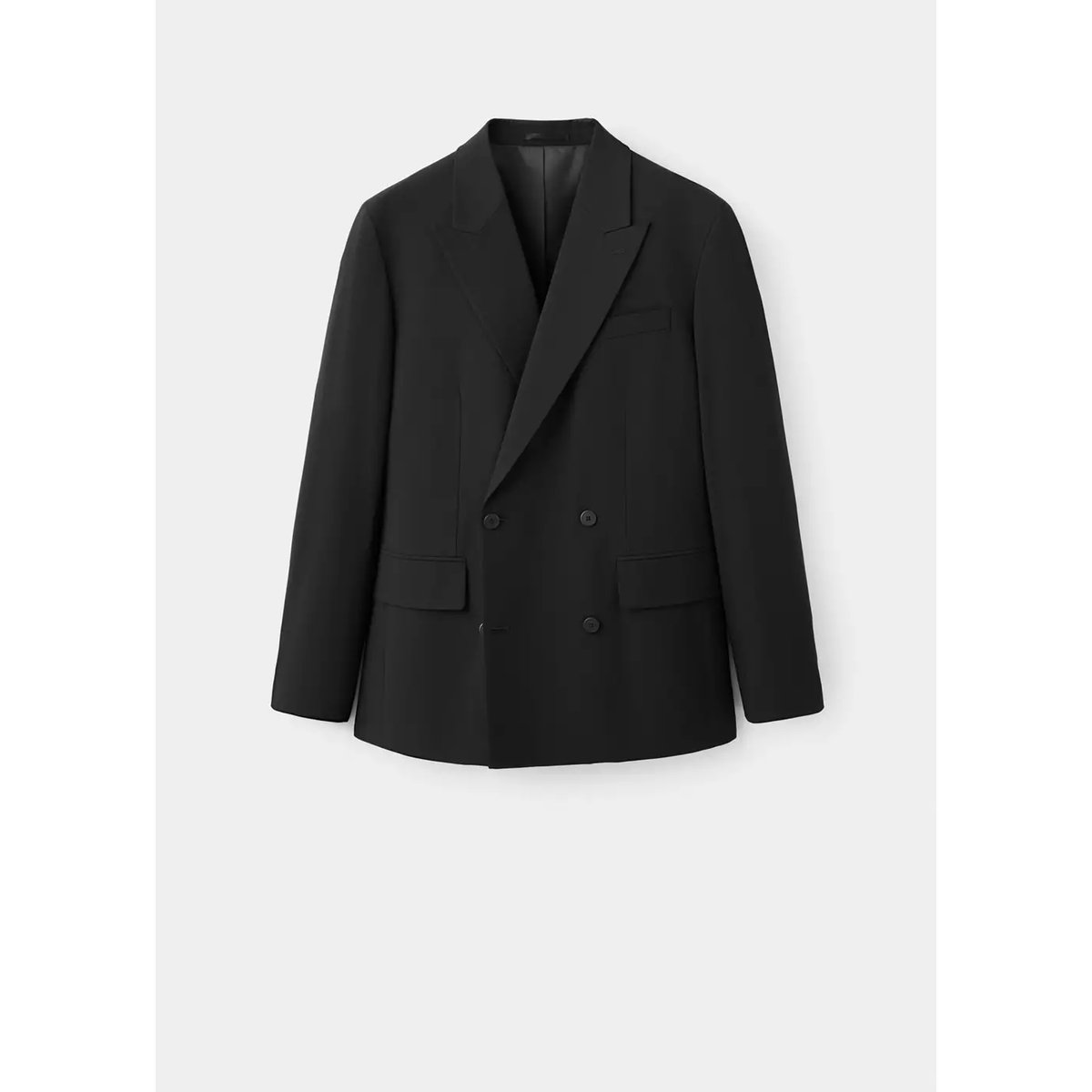 Veste de costume Boston coupe regular croisée noir, MANGO MAN