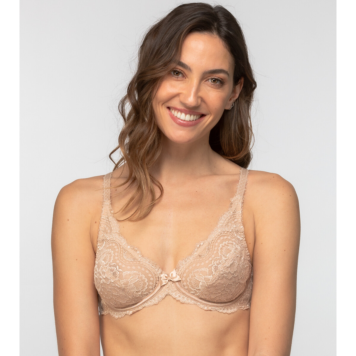 Flower Elegance Full Cup Bra beige, PLAYTEX