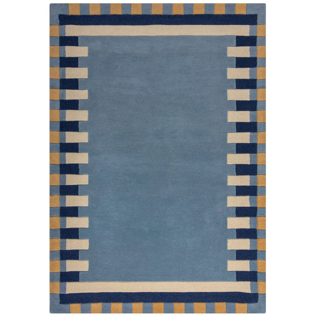 Tapis en laine KAI bleu, FLAIR RUGS