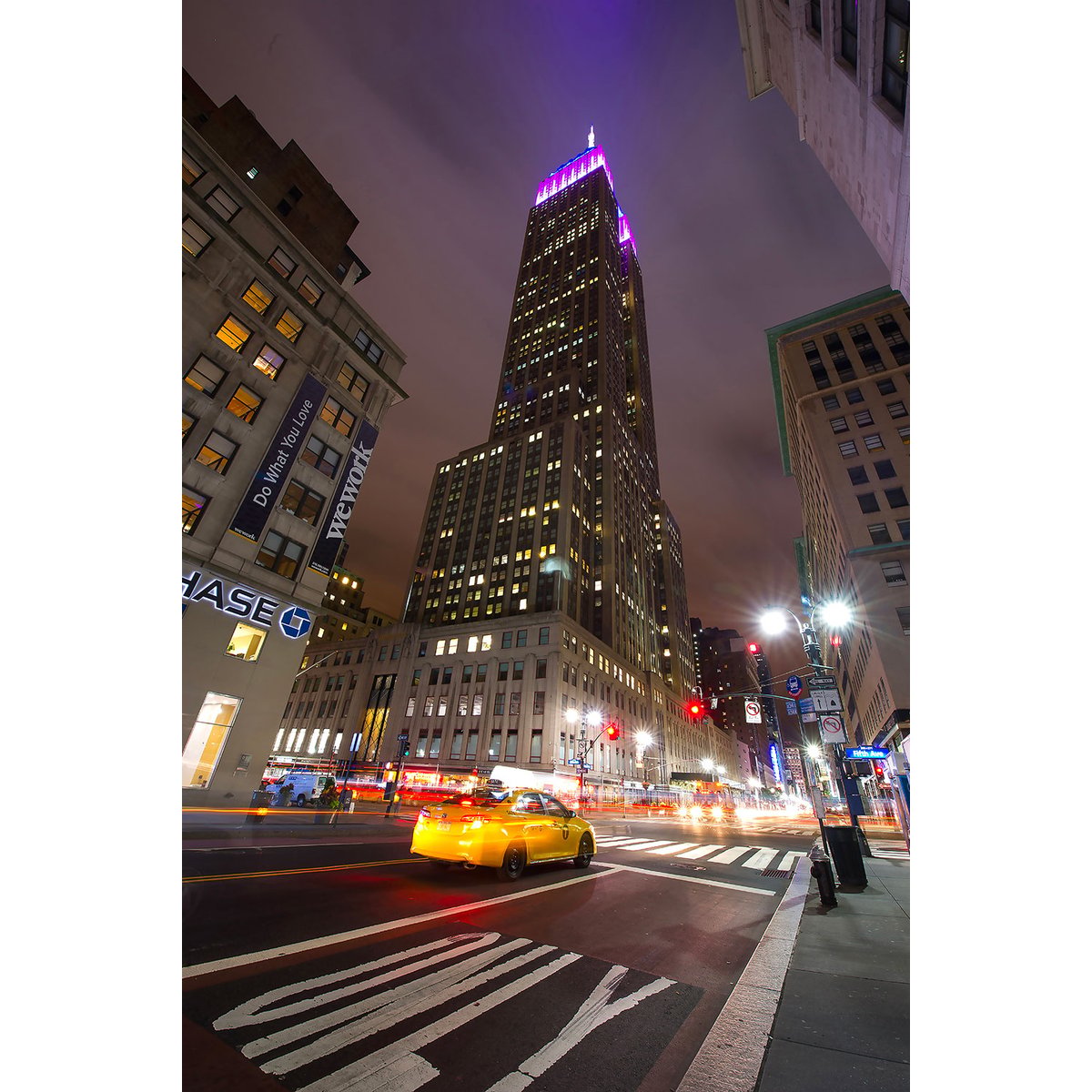 Tableau new york empire states building tableau alu dibond, HEXOA