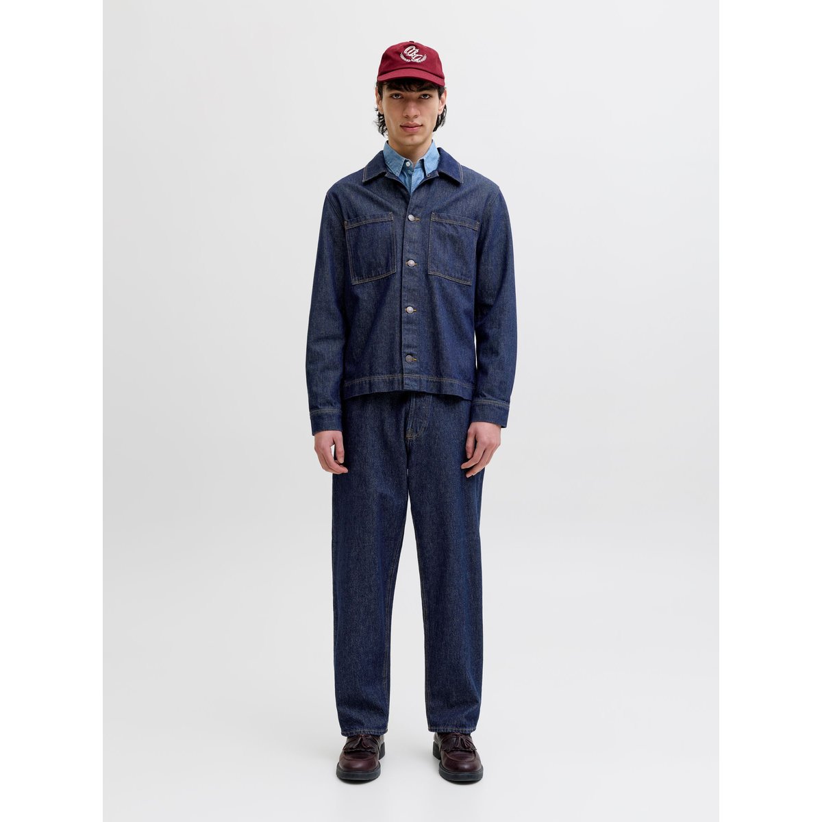 Jean À Coupe Ample blue denim, JACK & JONES