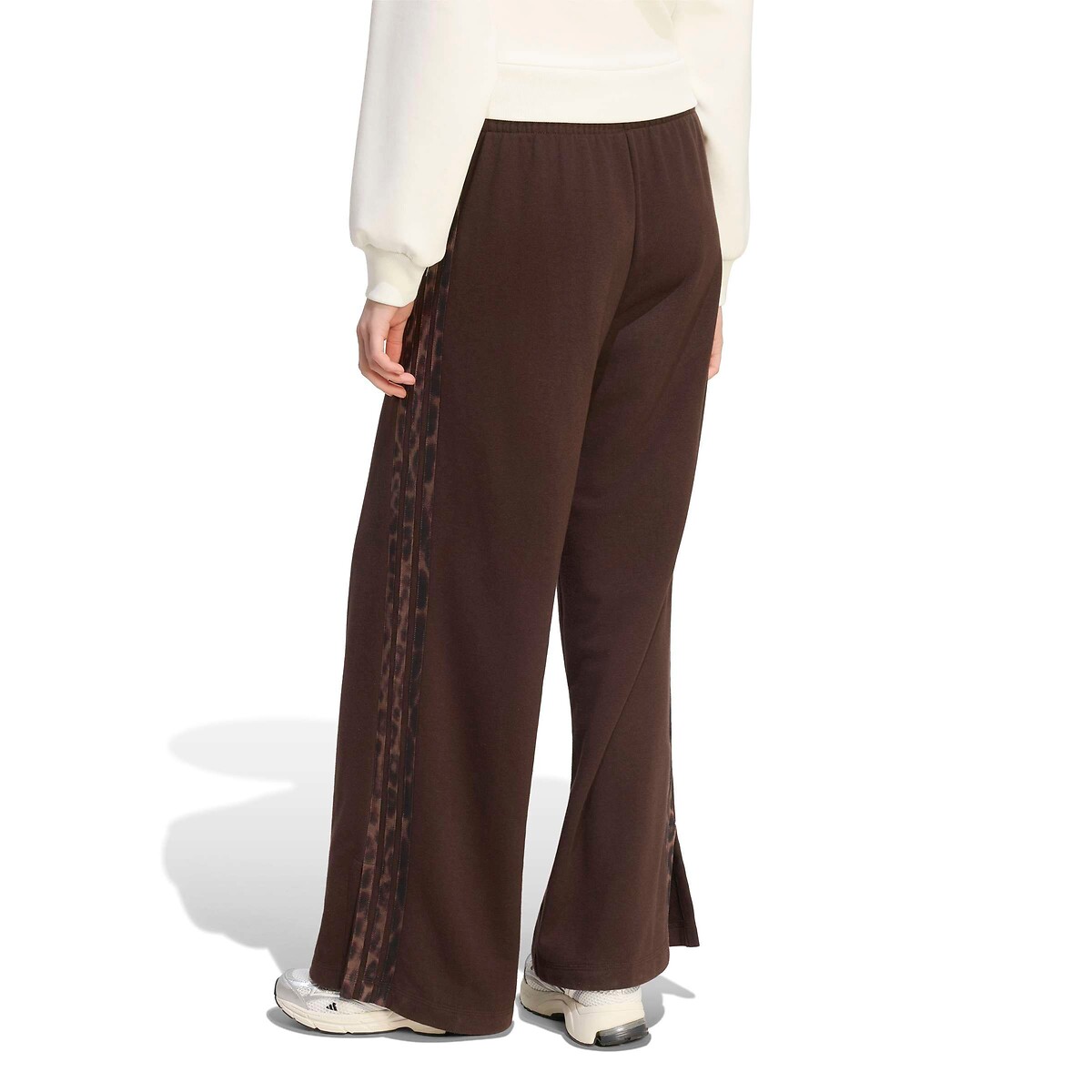 3 Stripes Printed Wide Leg Trousers leopard print, ADIDAS SPORTSWEAR