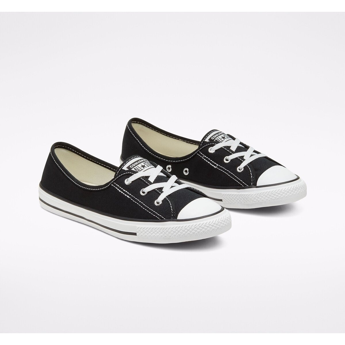 Baskets CHUCK TAYLOR ALL STAR BALLET LACE noir, CONVERSE