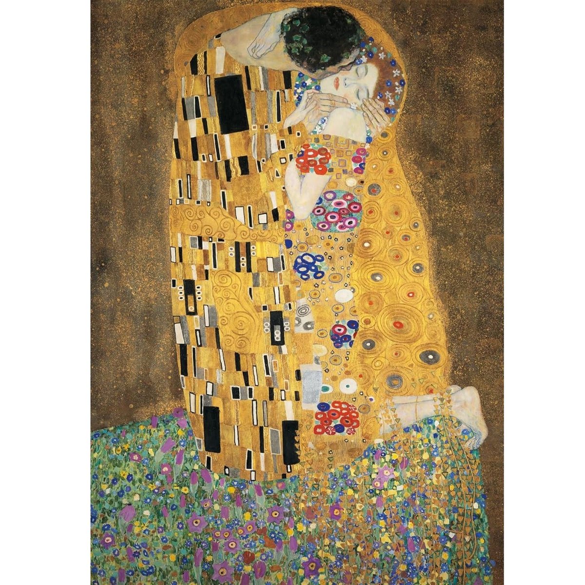 Puzzle Le baiser de Klimt 1500 pcs blanc, RAVENSBURGER