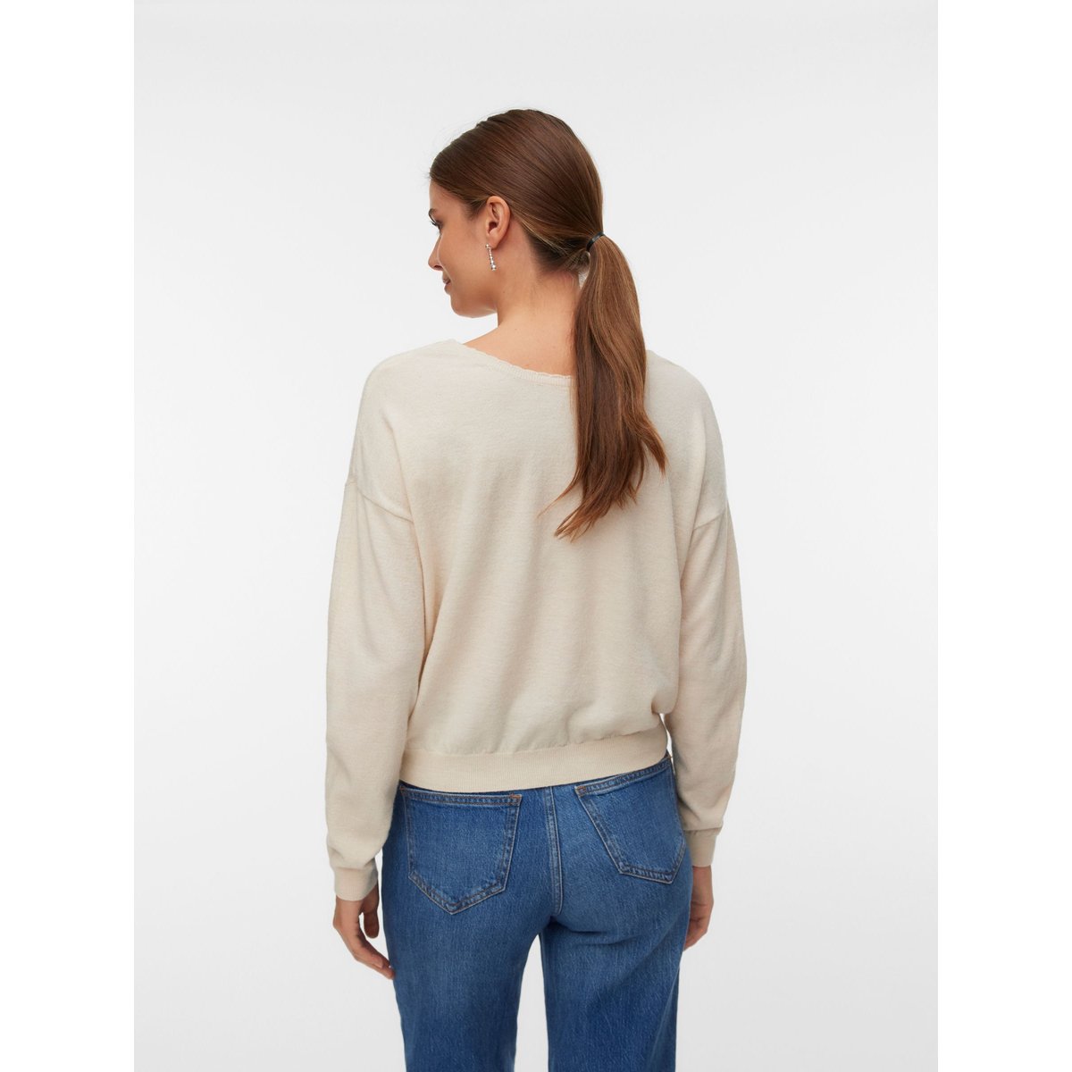 Pull En Maille birch, VERO MODA