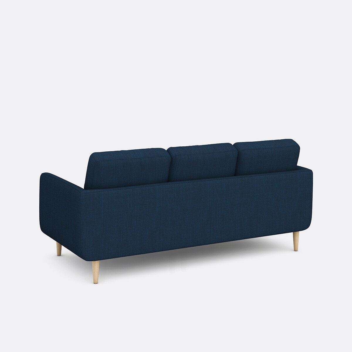 3-Sitzer-Sofa aus Polyester und Baumwolle, Jimi dunkelblau, LA REDOUTE INTERIEURS
