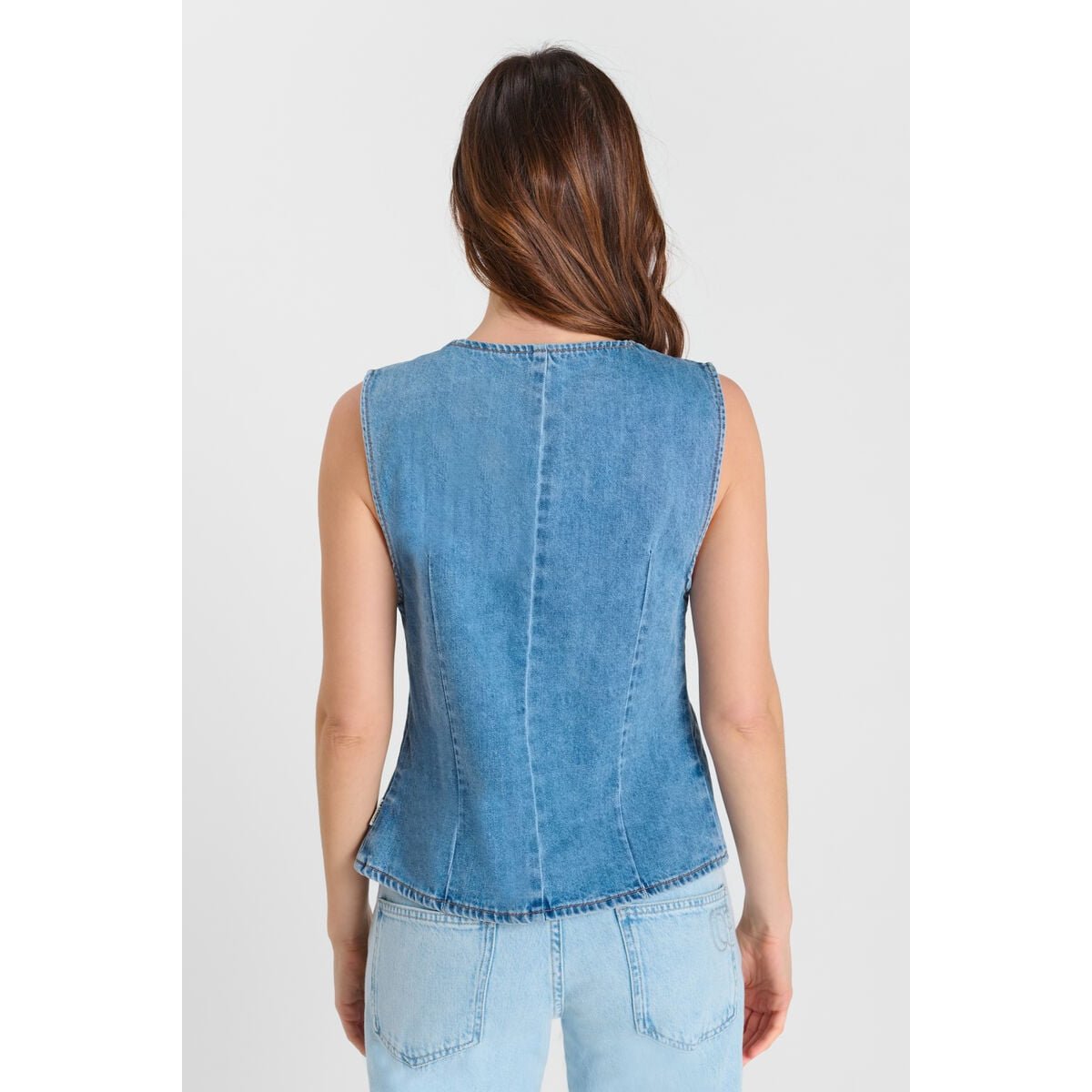 Gilet sans manches MELORA blue, LE TEMPS DES CERISES