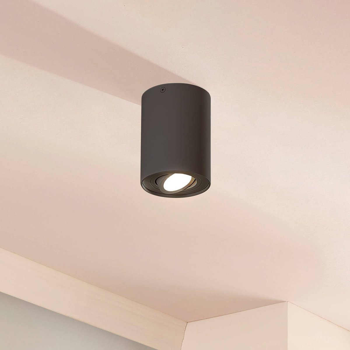 Plafonnier en aluminium moderne, Jolina anthracite, ARCCHIO