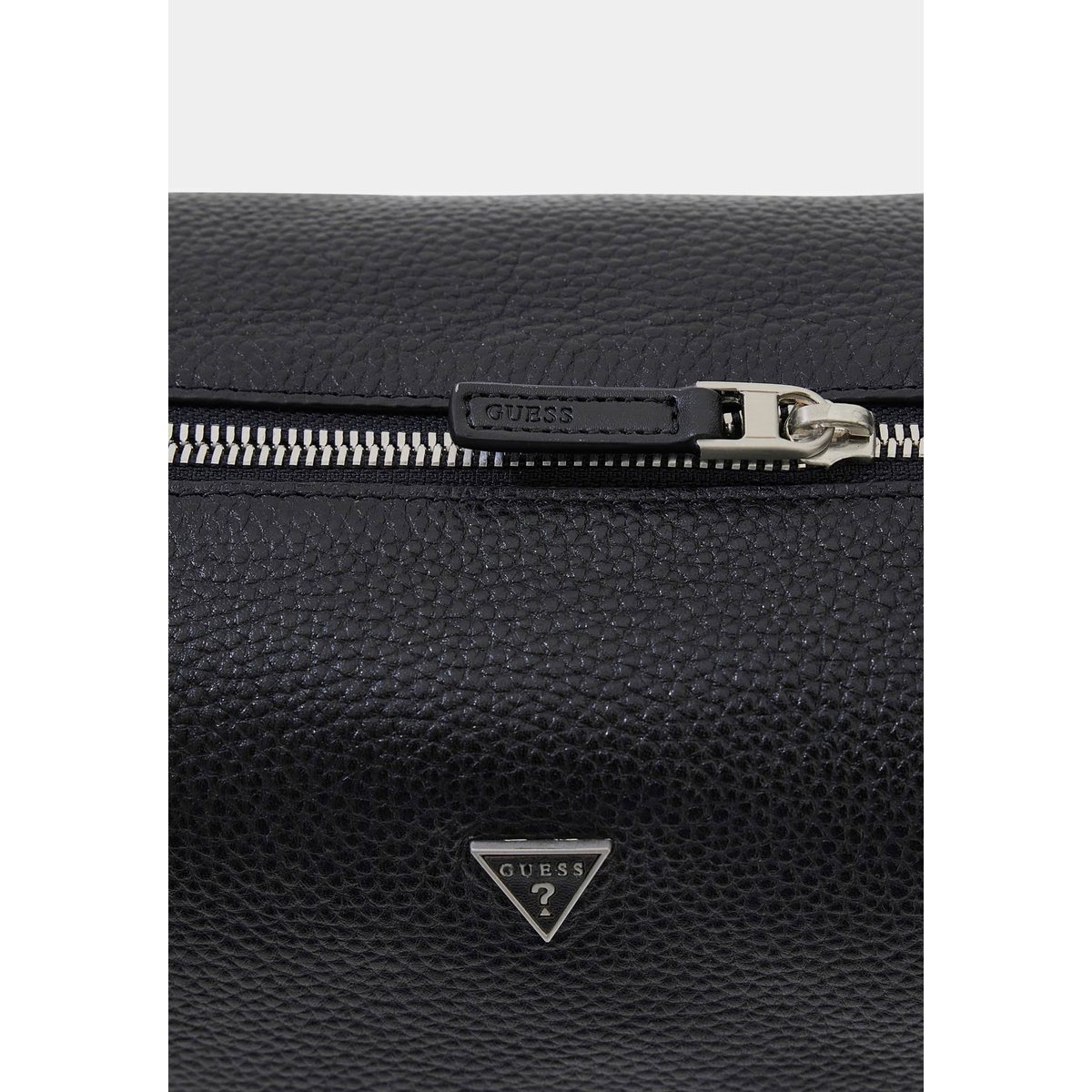Nécessaire Monaco Petit En Cuir noir, GUESS