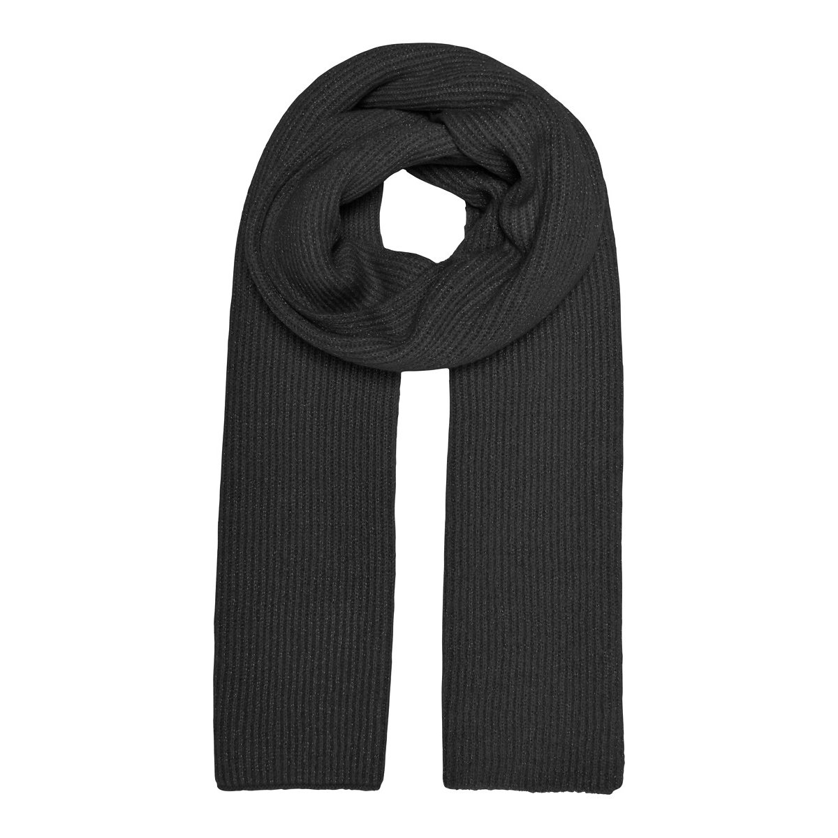 Echarpe douce effet brillant Thrina noir pailleté, ONLY SHOES