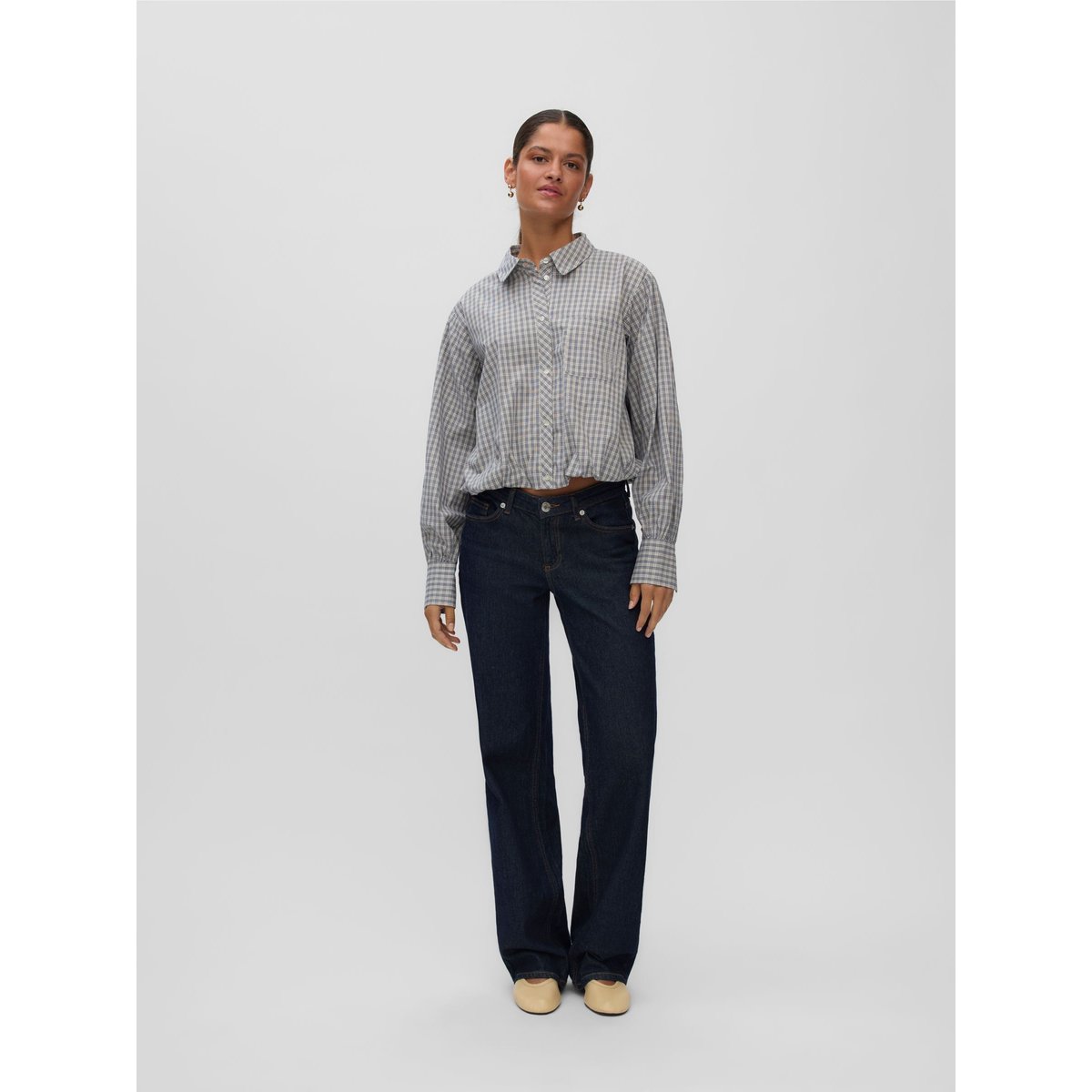 Chemise oatmeal, VERO MODA