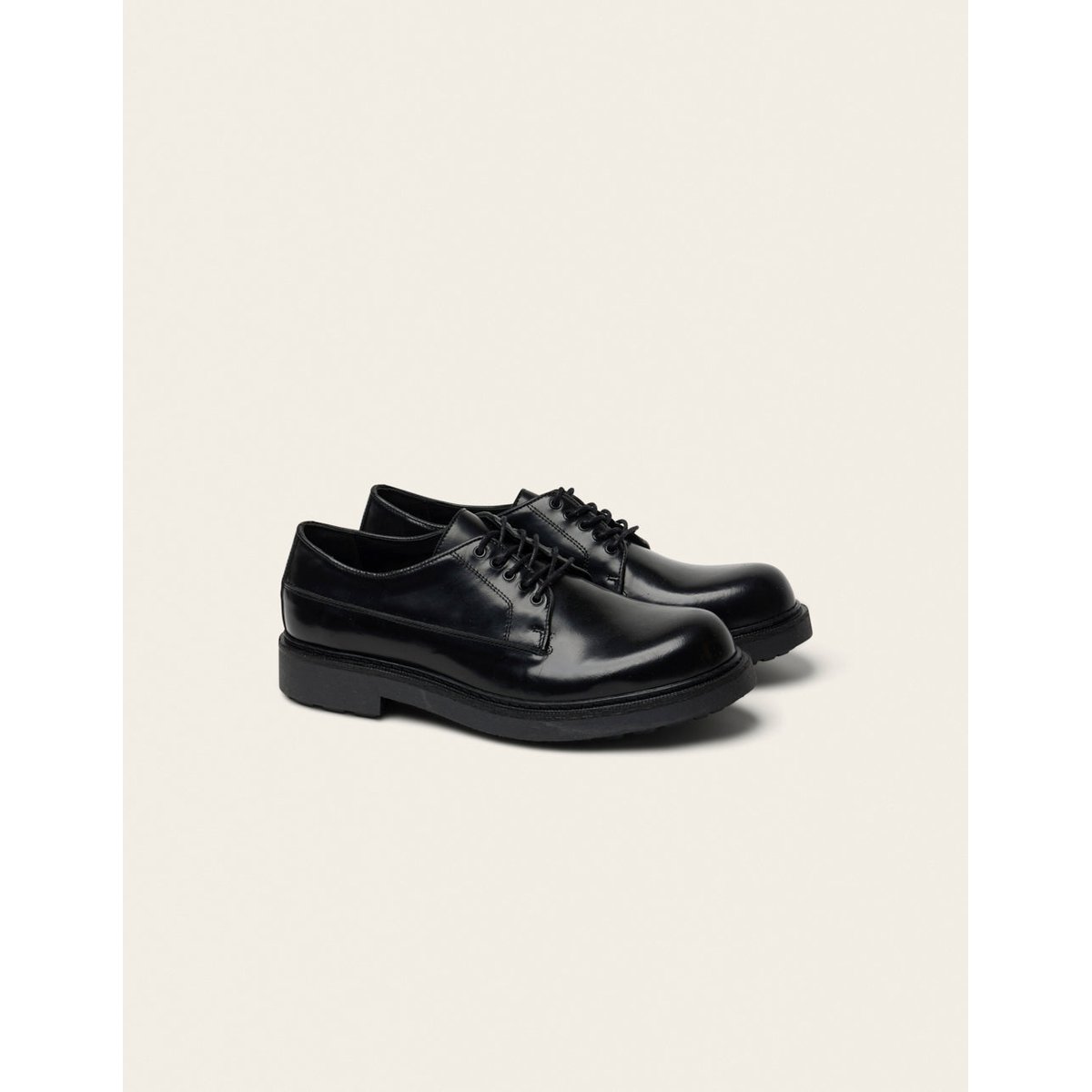 Derbies TAHO cuir box noir, ODAJE