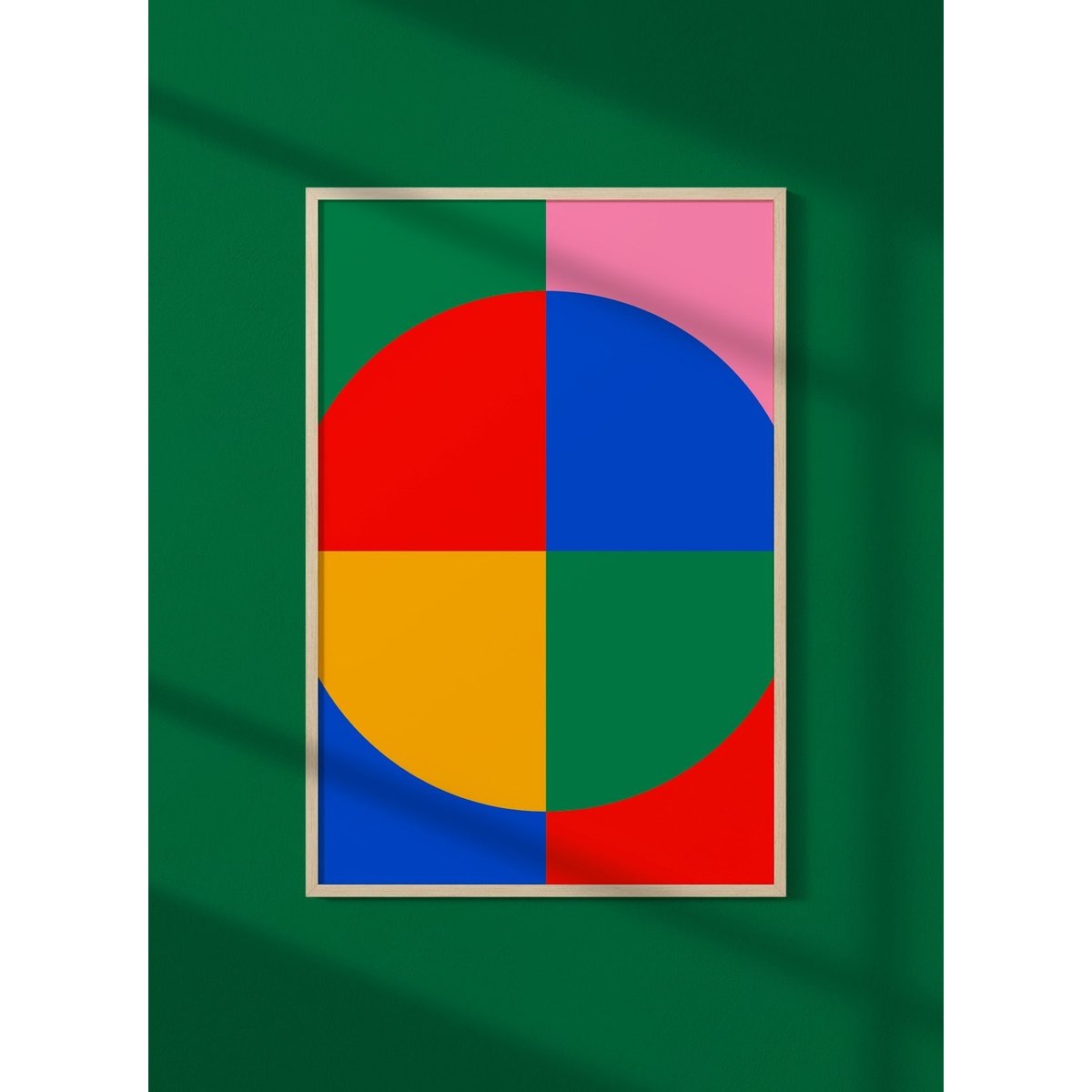Affiche Bauhaus 4 blanc, L'AFFICHERIE
