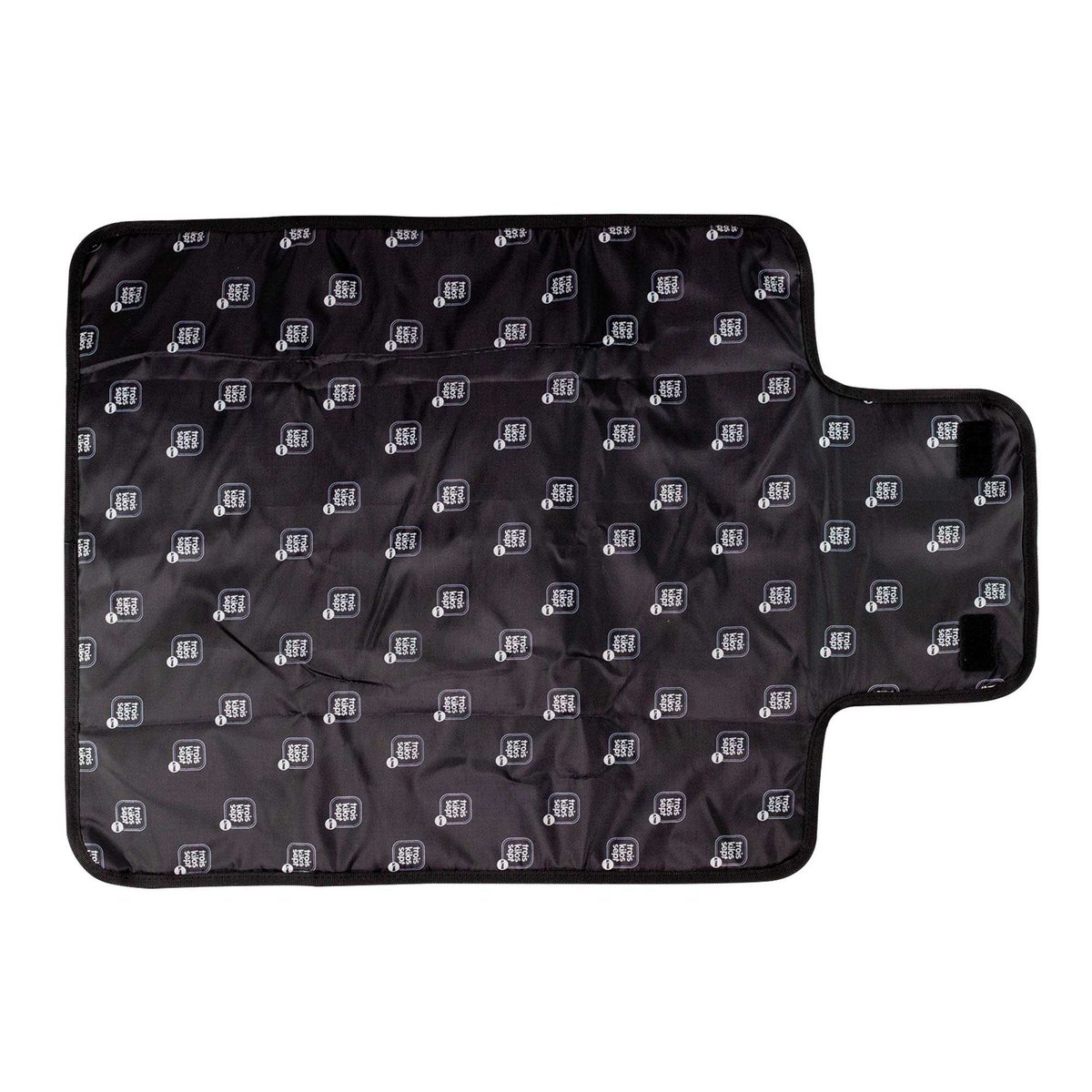 Sac à dos à langer déperlant noir, TROIS KILOS SEPT