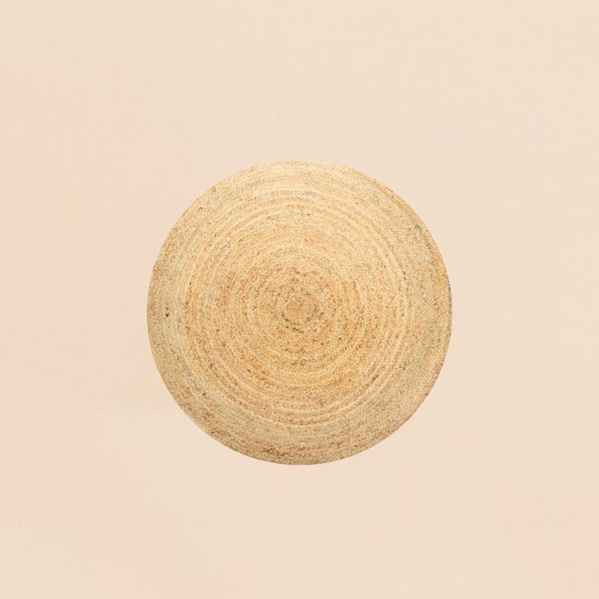 Tapis rond en jute 120cm naturel, ORNAMI
