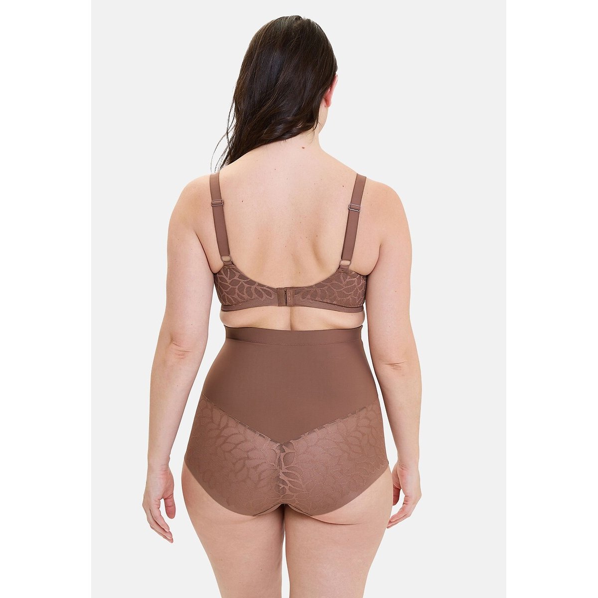 Soutien-gorge emboîtant minimizer PERFECT CURVES marron muscade, SANS COMPLEXE